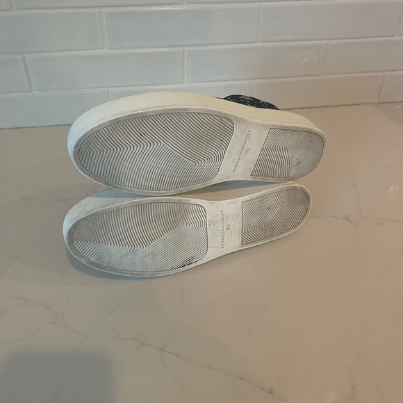 Rebecca Minkoff Platform Metallic Star Sneakers size 8.5 - Picture 9 of 9